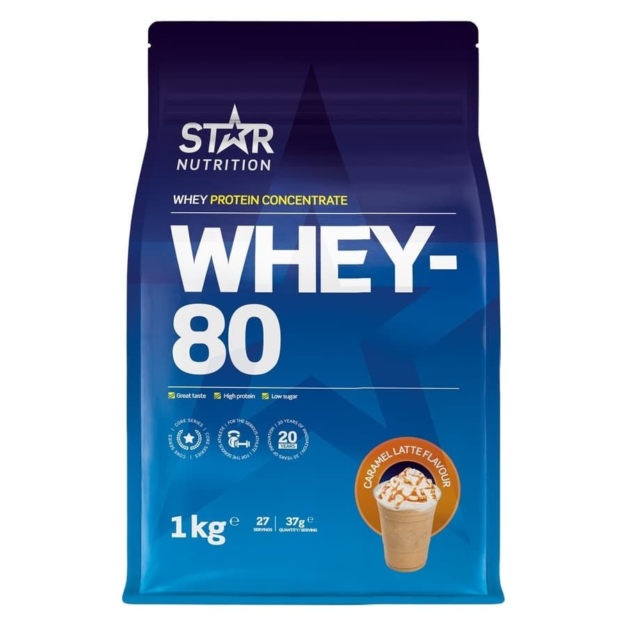 Star Nutrition Whey-80 Caramel Latte 1000g
