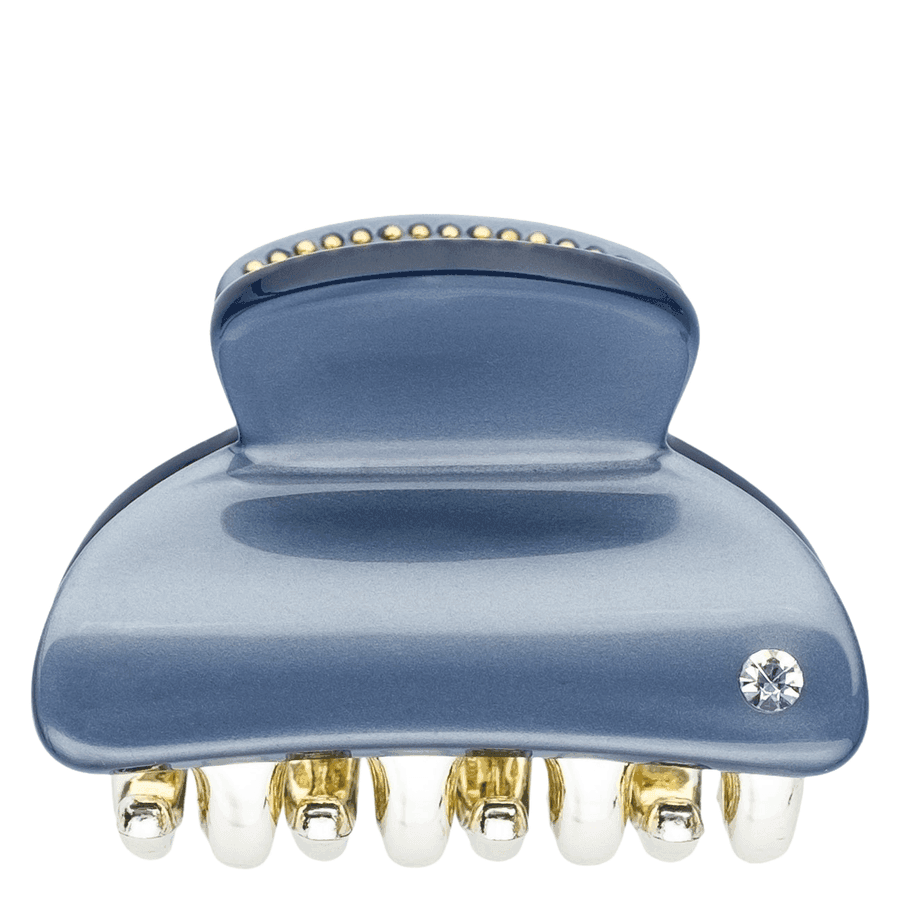 DARK Hair Claw Small Grisalle Blue