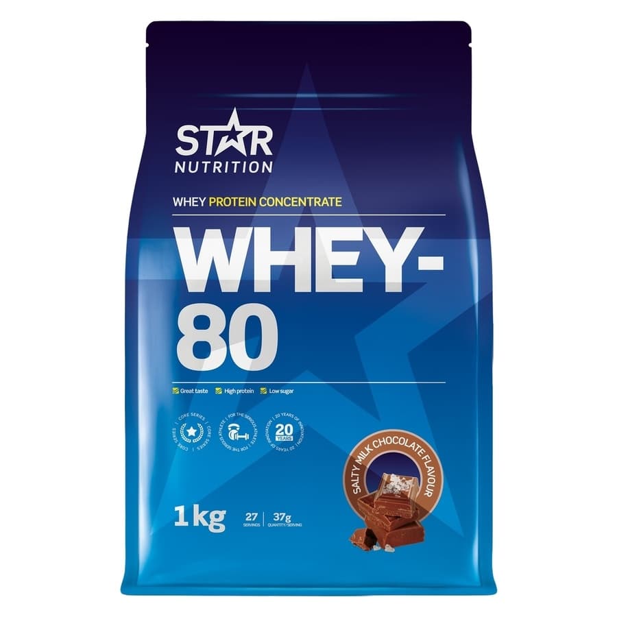 Star Nutrition Whey-80 Salty Milk Chocolate 1000g