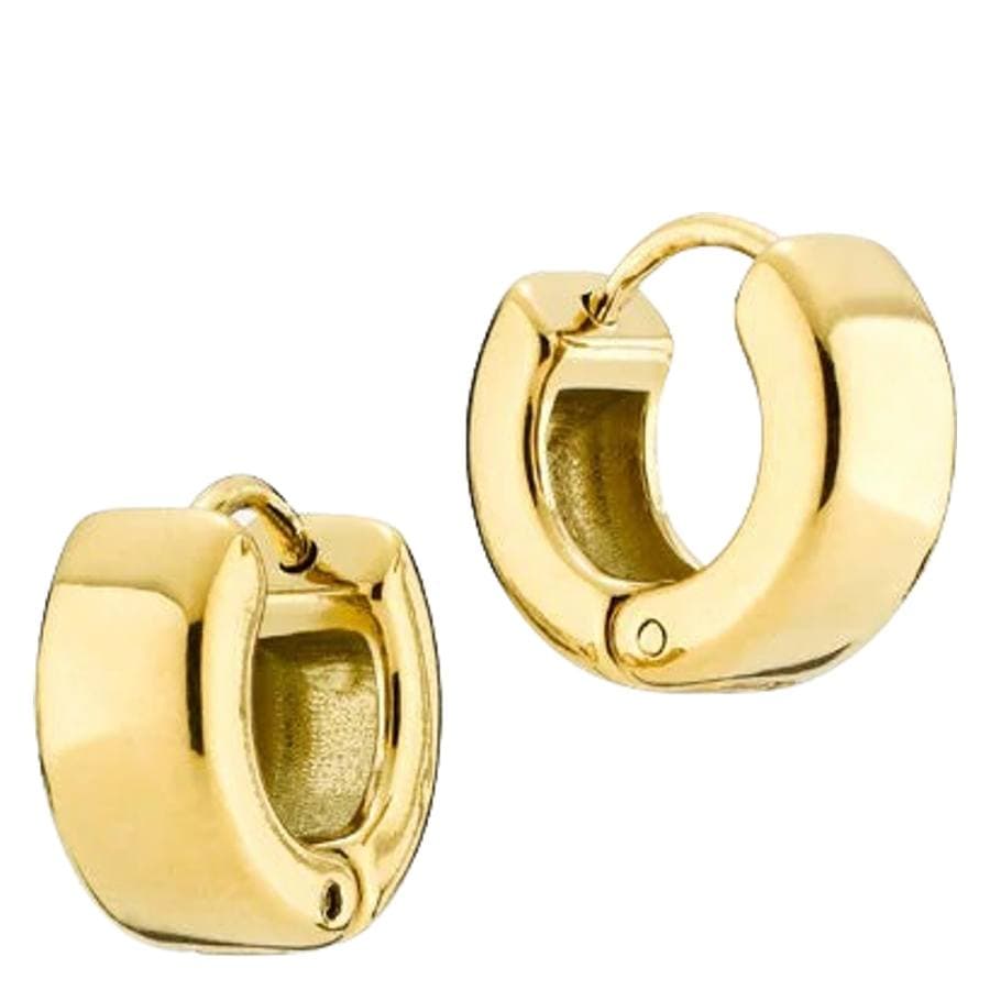 Sistie2ND Maya Earrings Small Gold Plated 13 mm