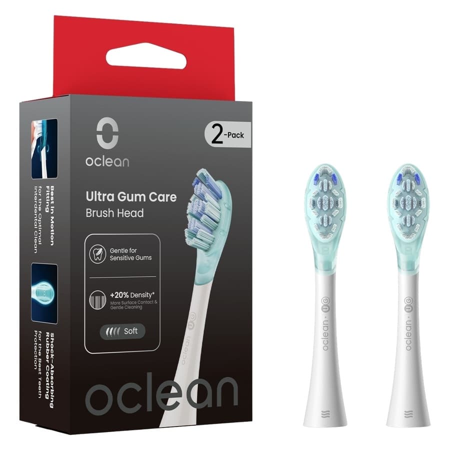 Oclean Ultra Gum Care Brush Head White 2pcs