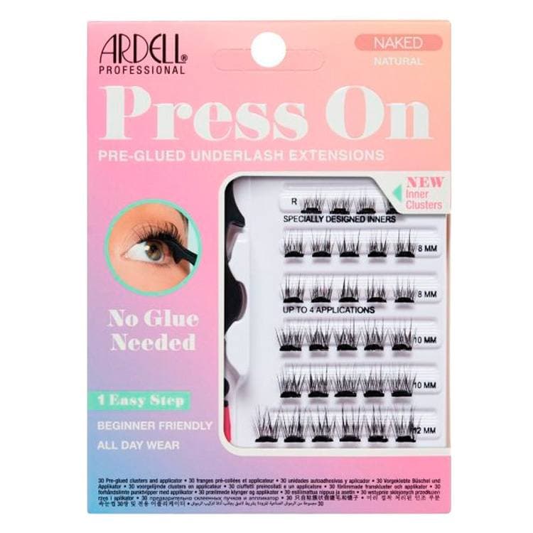 Ardell Naked Press On Natural Pre-Glued Underlash Extensions 30pc