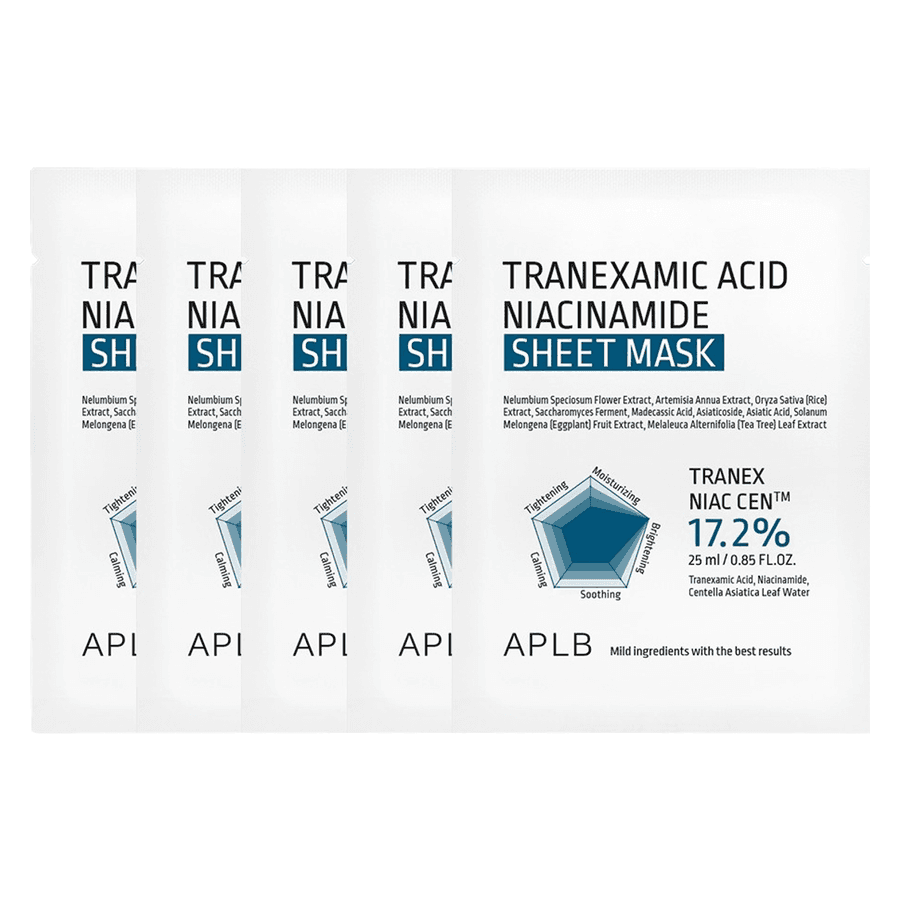 APLB Tranexamic Acid Niacinamide Sheet Mask 5pcs