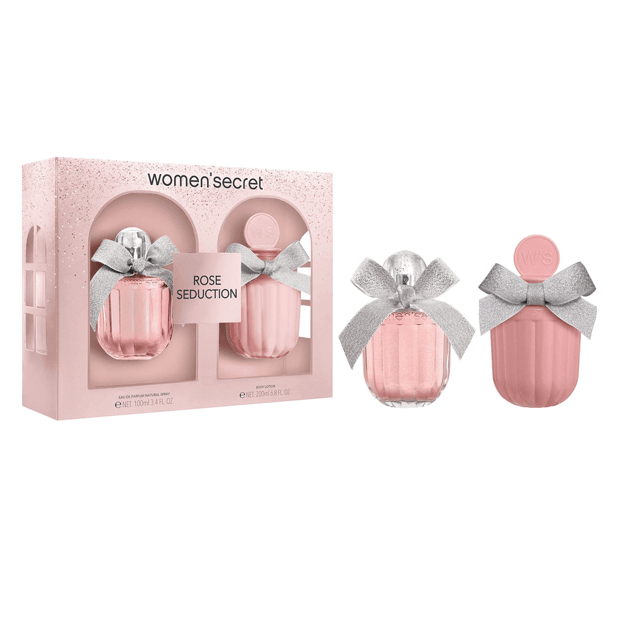 Women´secret Rose Seduction Gift Set Eau De Parfum & Body Lotion