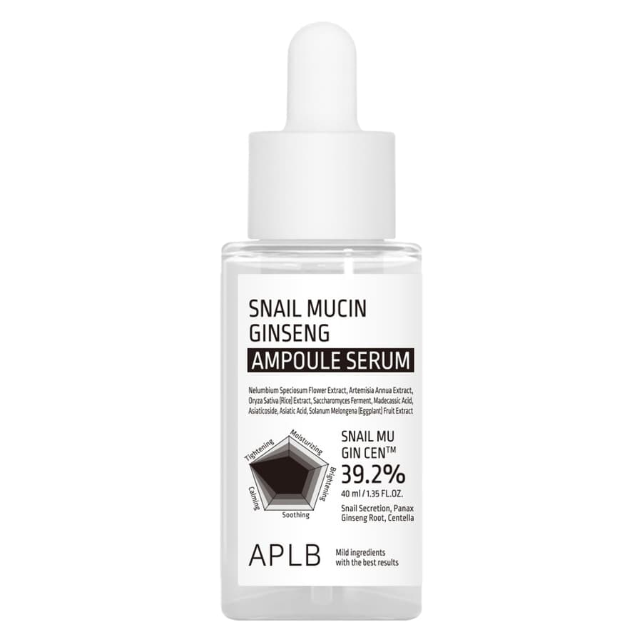 APLB Snail Mucin Ginseng Ampoule Serum 40ml