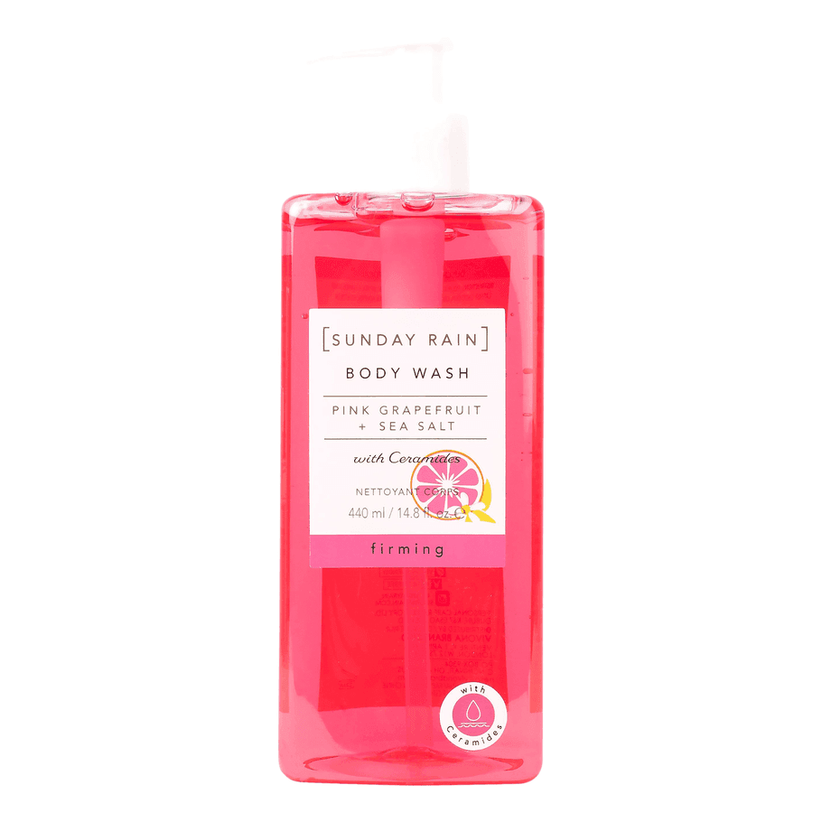 Sunday Rain Pink Grapefruit & Sea Salt Body Wash 440ml