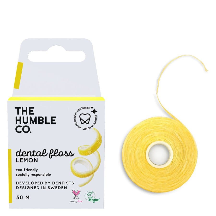 The Humble Co Dental Floss 50 m – Lemon