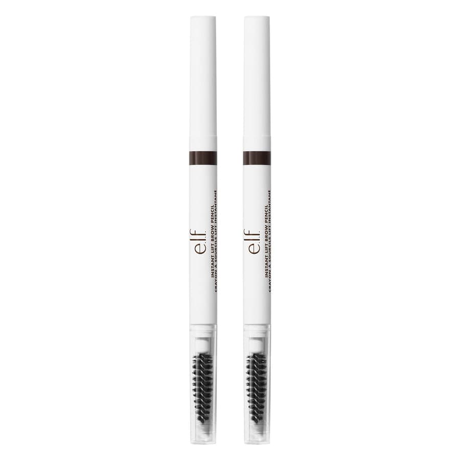 e.l.f. Instant Lift Brow Pencil Deep Brown 2-Pack
