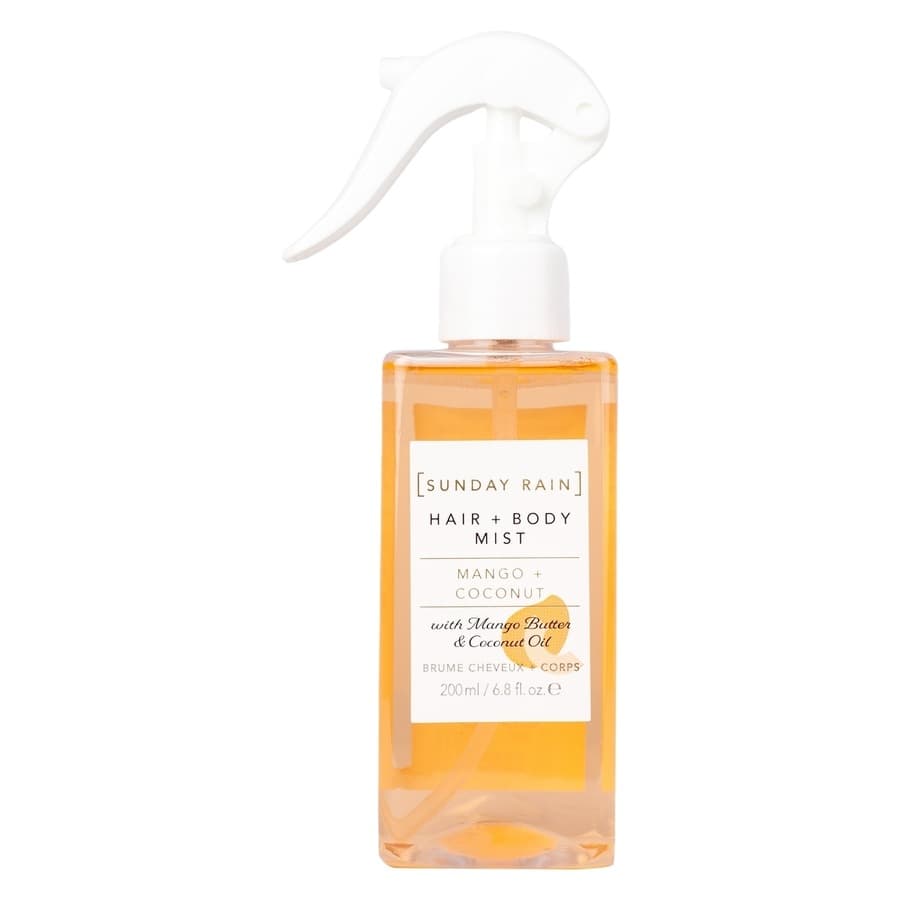 Sunday Rain Mango & Coconut Hair & Body Mist 200ml