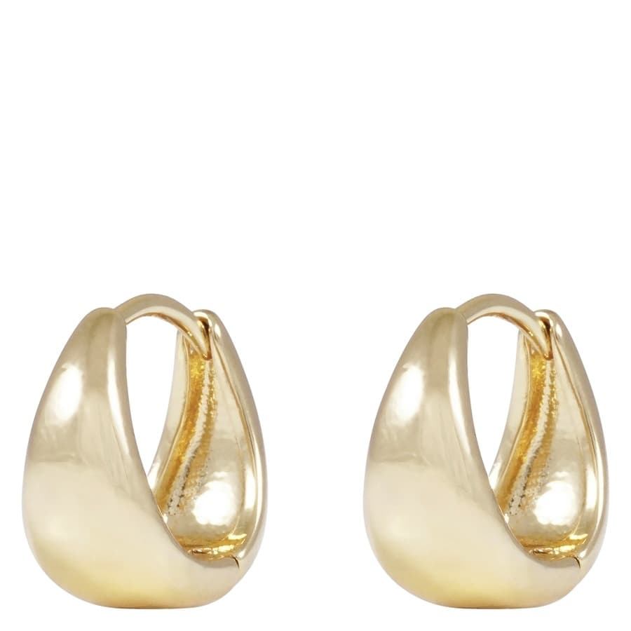 Snö Of Sweden Honey Drop Earring Gold 12mm