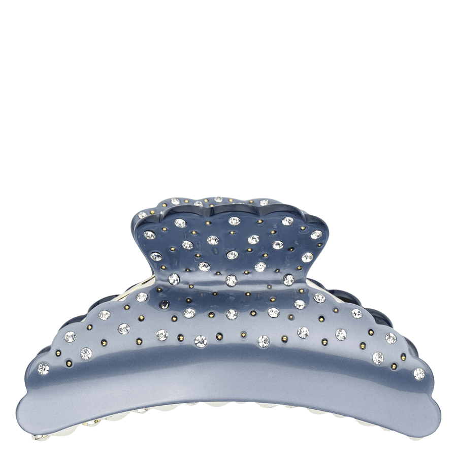 DARK Crystal Hair Claw X-Large Grisalle Blue