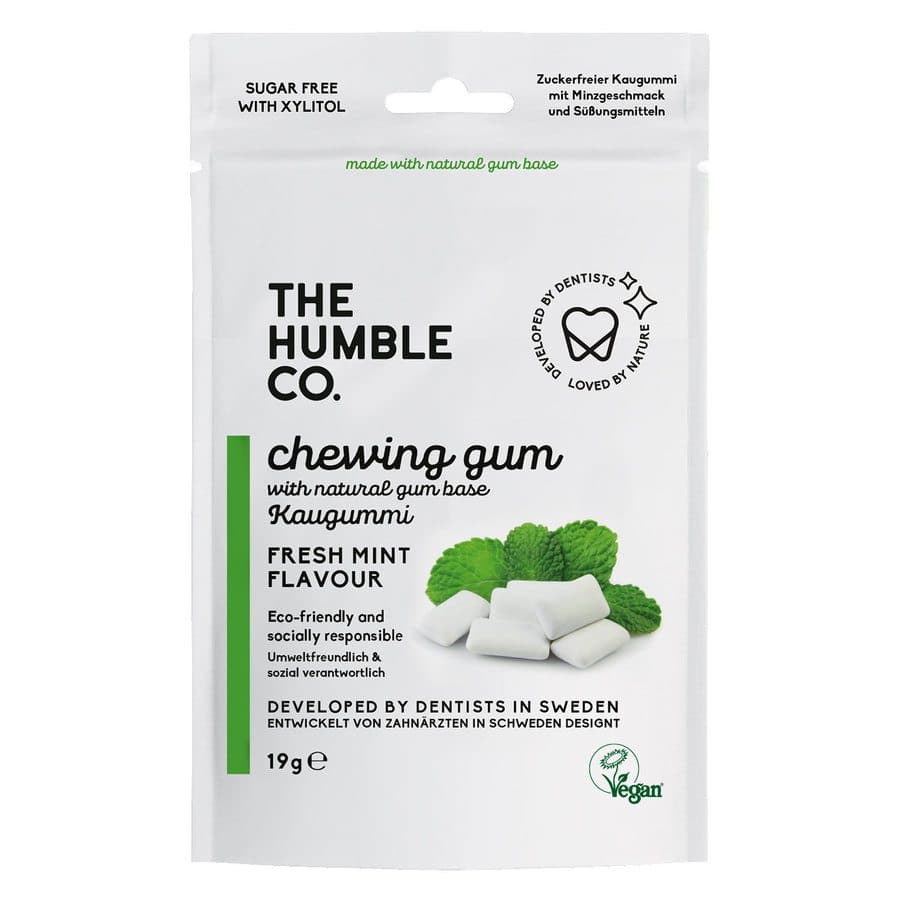The Humble Co Humble Natural Chewing Gum 10 kpl – Fresh Mint