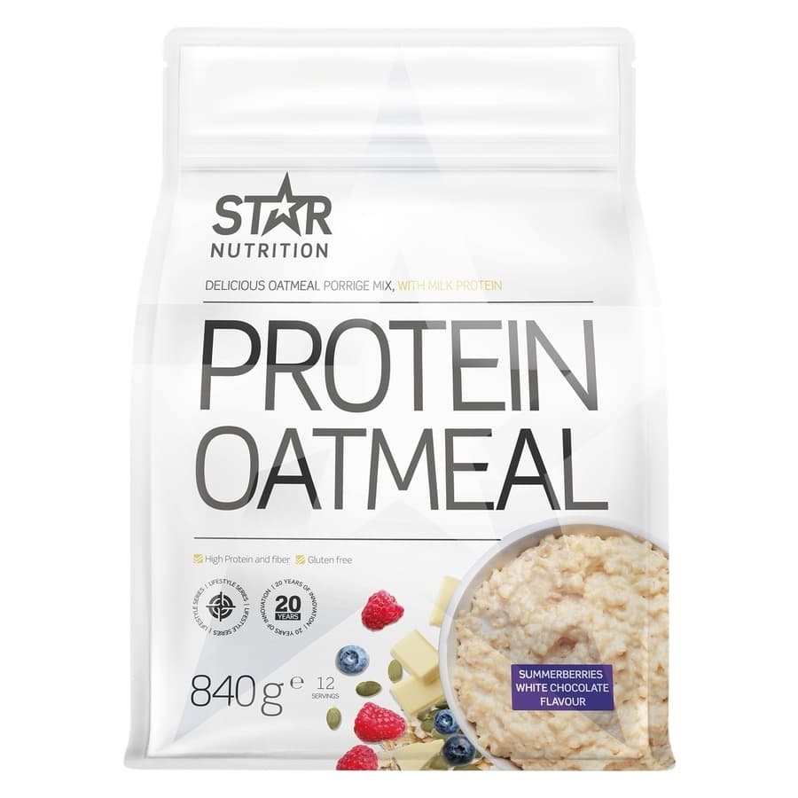 Protein Oatmeal Summerberries with White Chocolate 840g