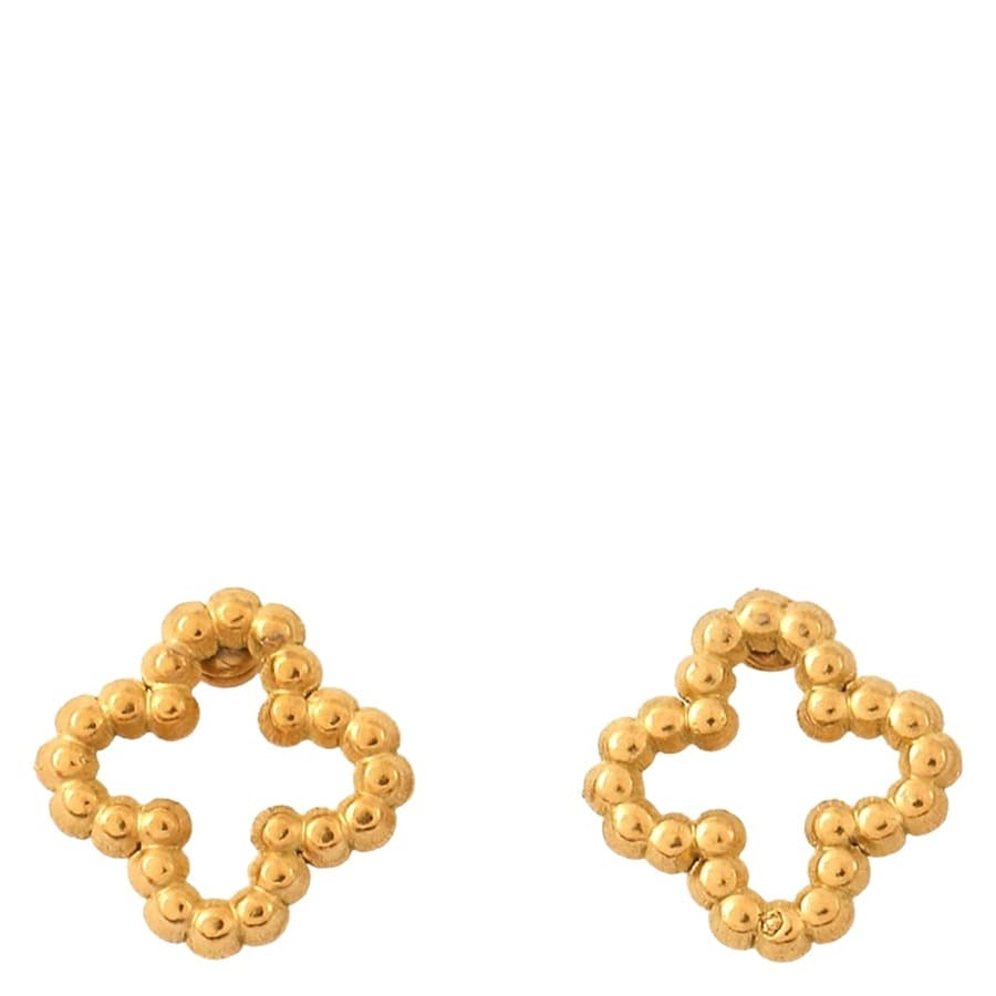 Timi Of Sweden Irma Clover Stud Earrings