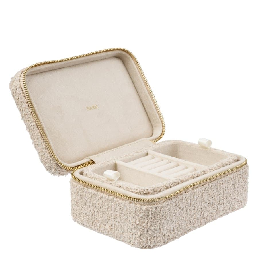 DARK Tweed Jewelry Box Sand