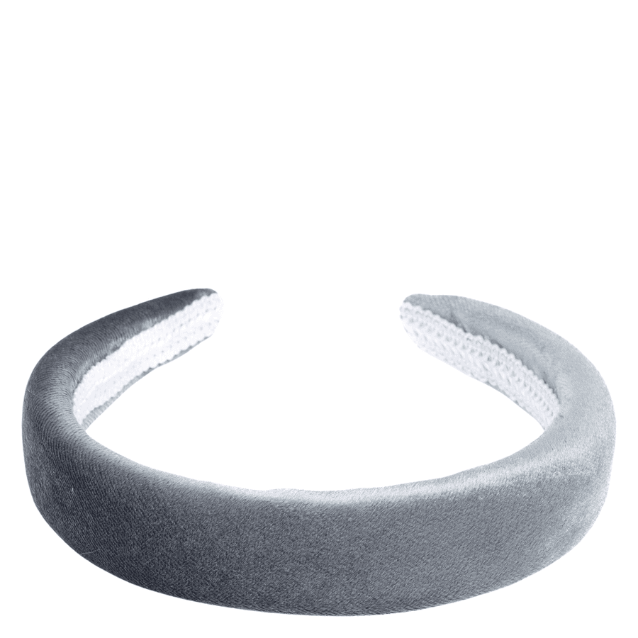 DARK Velvet Hair Band Broad Sparkled Dark Sage