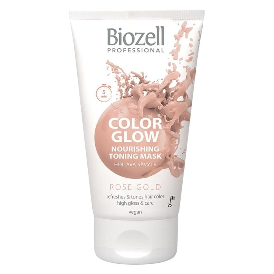 Biozell Color Glow Nourishing Toning Mask 150 ml – Rose Gold