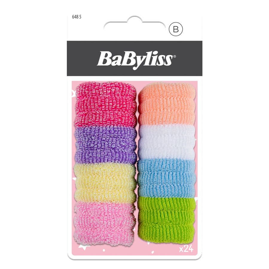 BaByliss Accessories Soft Kids Hair Ties 24 kpl