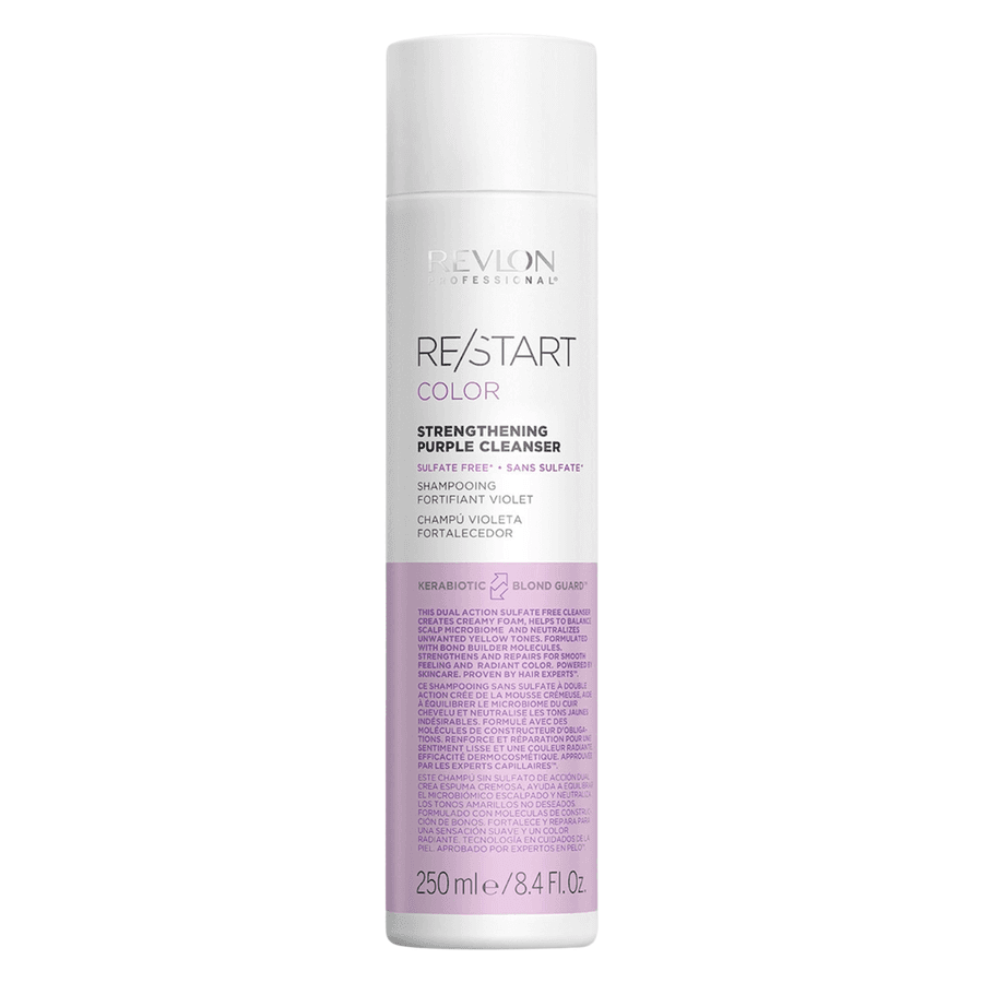 Revlon Restart Color Strengthening Purple Cleanser 250ml