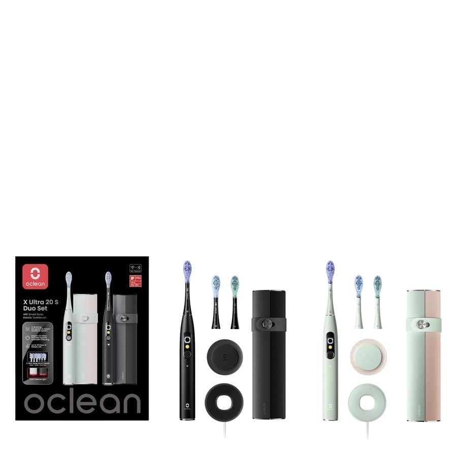 Oclean X Ultra 20 Wifi Smart Sonic Electric Toothbrush Green & Bl