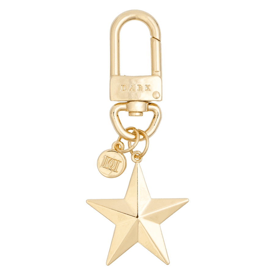 DARK Metal Sign Bag Charm Star