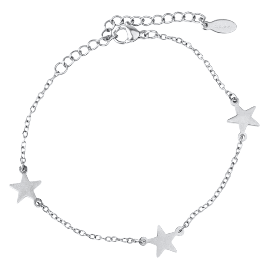 Timi of Sweden Majda Star Bracelet Stainless Steel Silver