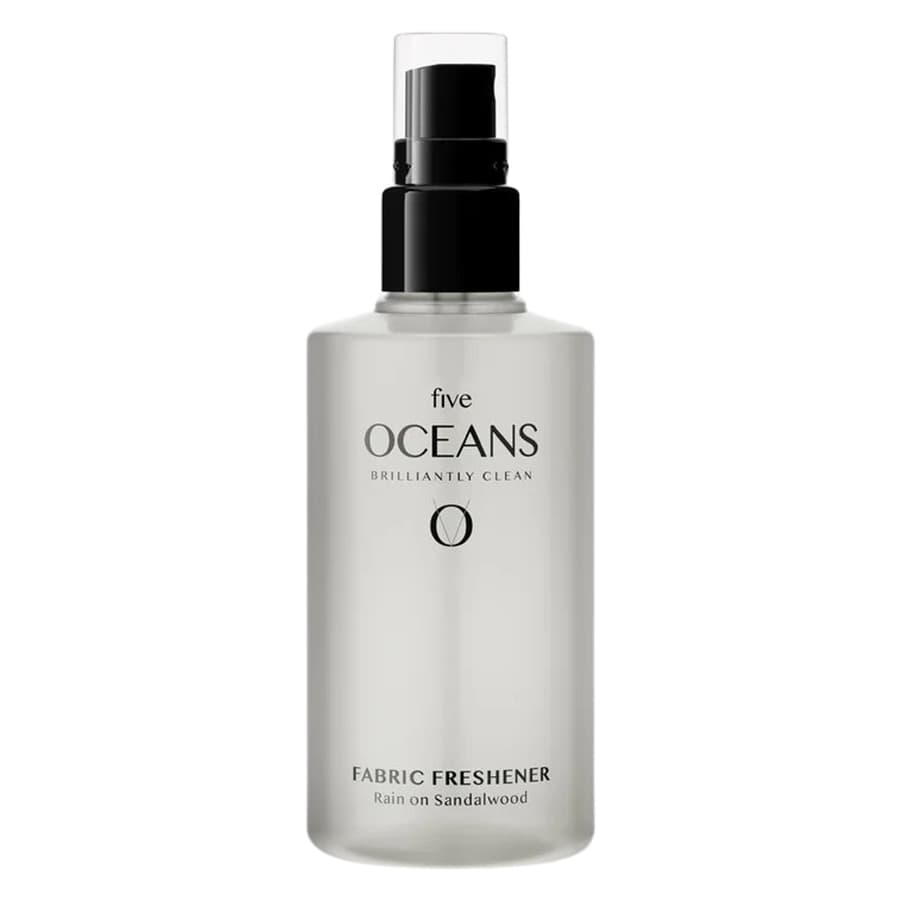 Five Oceans Fabric Freshener Rain On Sandalwood Travel 100ml