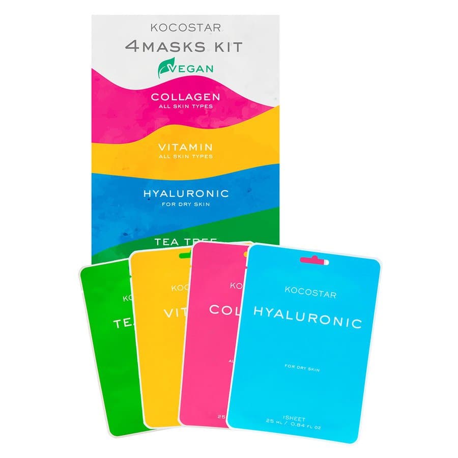 Kocostar 4 Masks Kit 4 kpl