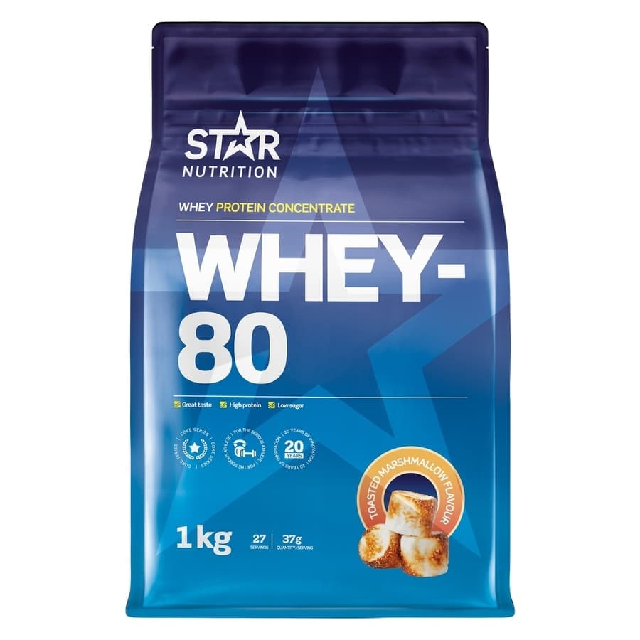 Star Nutrition Whey-80 Toasted Marshmallow 1000g