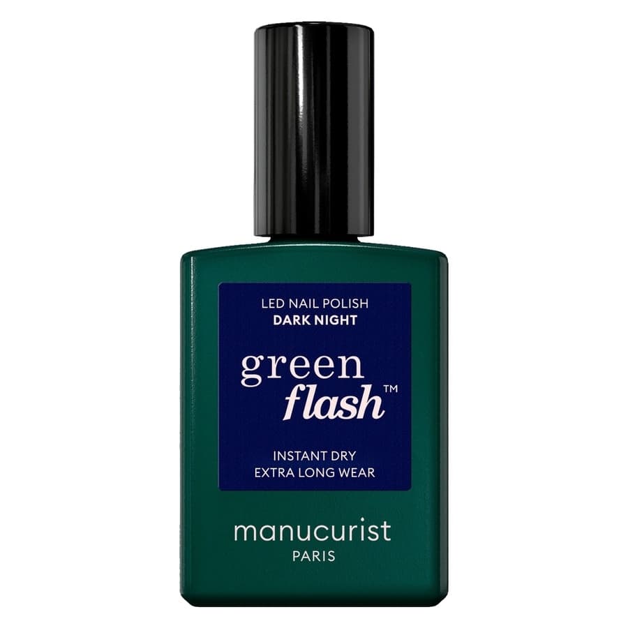 Manucurist Green Flash Led Nail Polish Dark Night 15ml