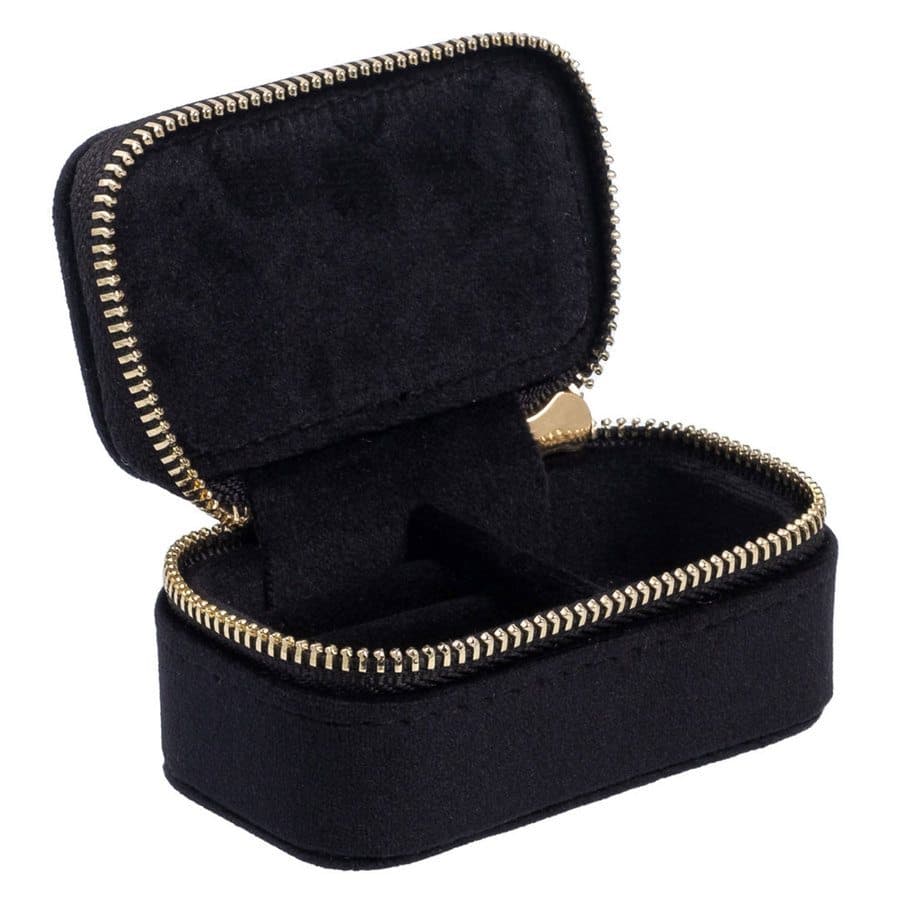 DARK Velvet Jewellery Box Micro ─ Black