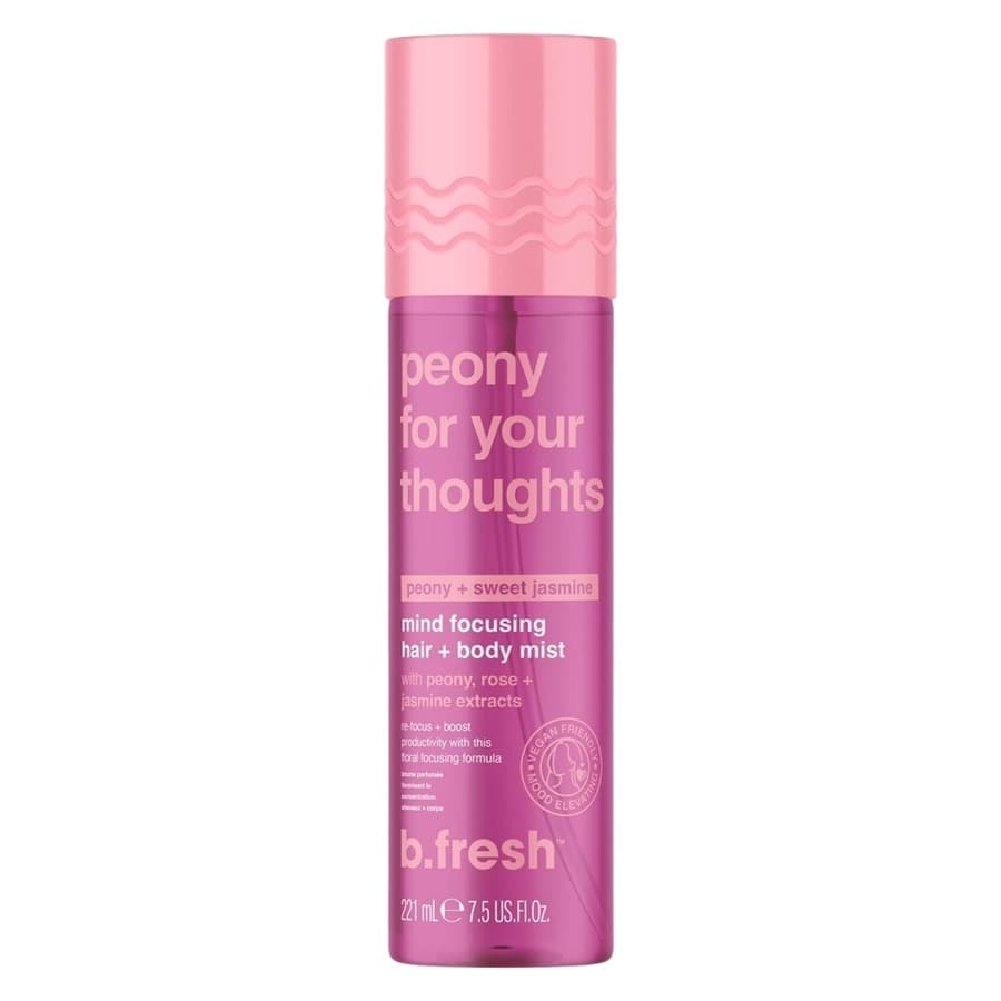b.fresh Peony For Your Thoughts Mind Focusing Hair + Body Mist 22