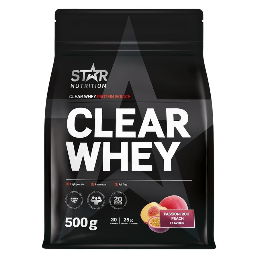 Star Nutrition Clear Whey Passionfruit Peach 500g