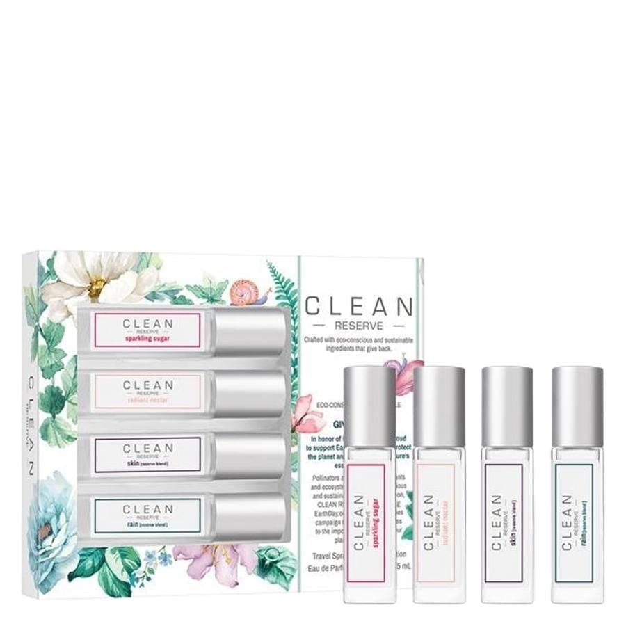 Clean Gift Set Reserve Spring Layering Collection Eau De Parfum 4