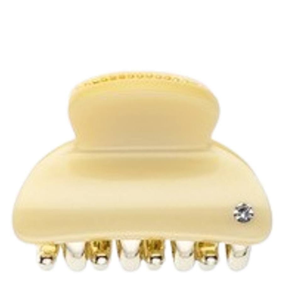 DARK Hair Claw Small ─ Champagne Metallic