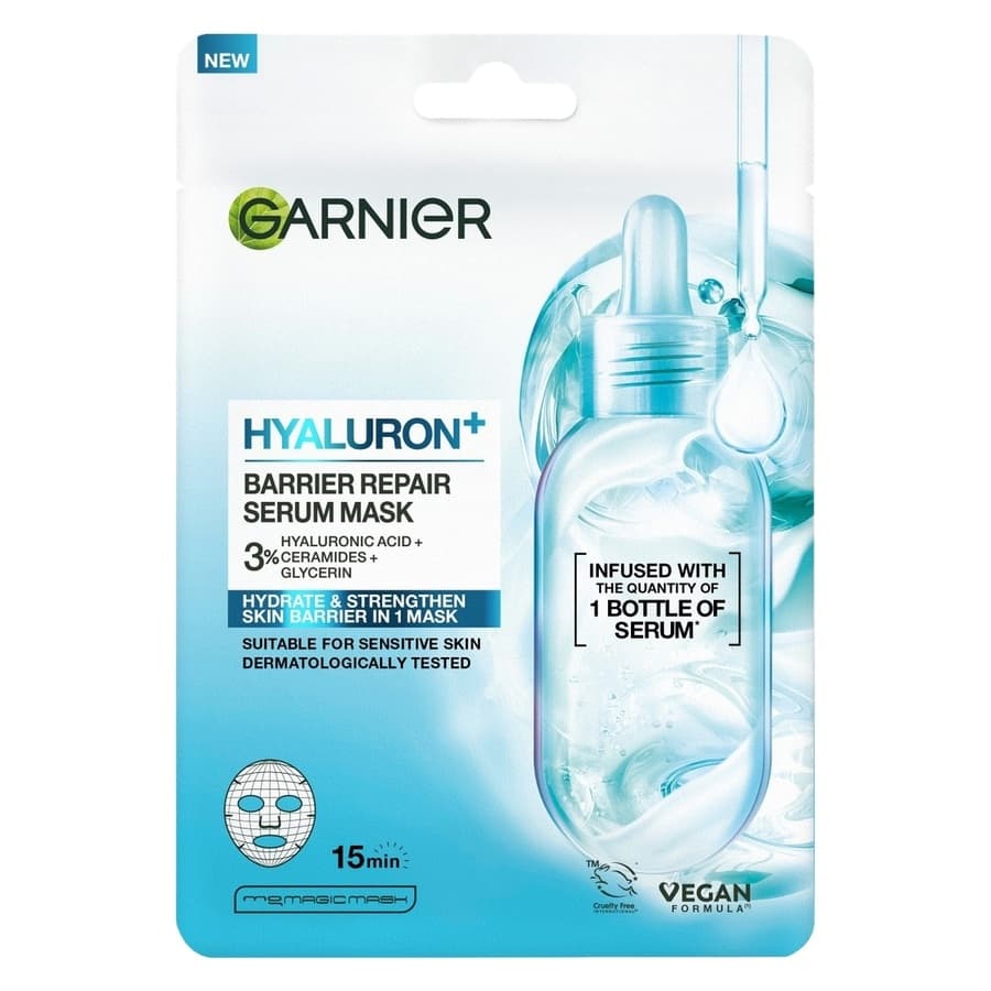Garnier Hyaluron+ Barrier Repair Serum Sheet Mask 28g
