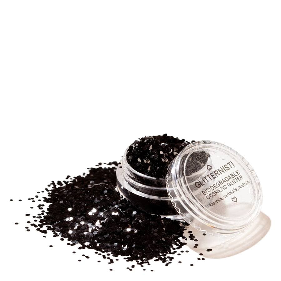 GLITTERNISTI Shiny Black Cosmetic Glitter