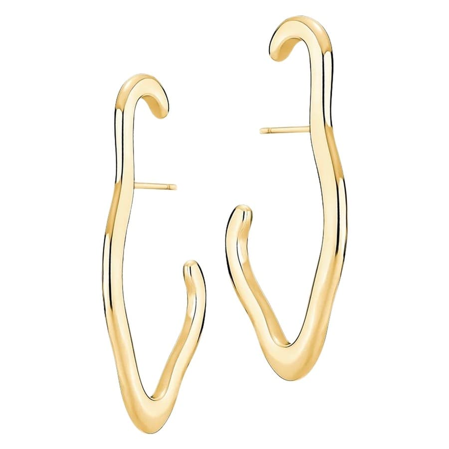 Sistie2ND Signe Kragh X Sistie2ND Creoles Medium Gold Plated 46 m