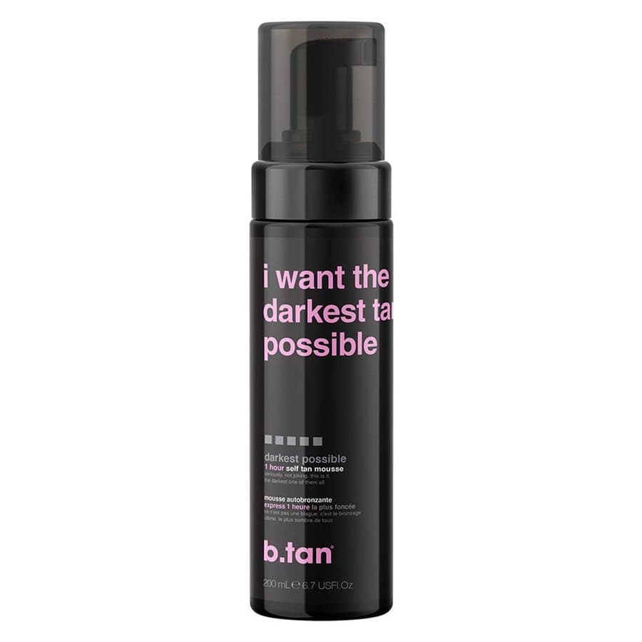 B.Tan I Want The Darkest Tan Possible Self Tan Mousse 200 ml