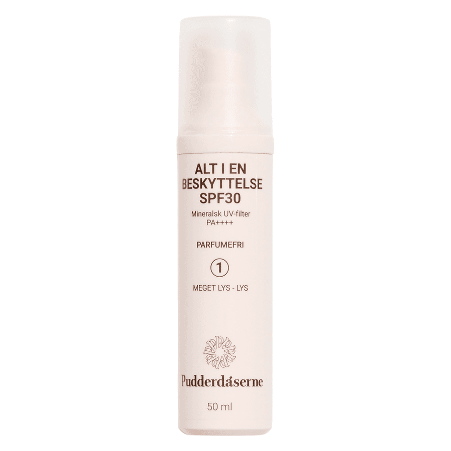 Pudderdåserne All-In-One Protection SPF30 #1 50ml