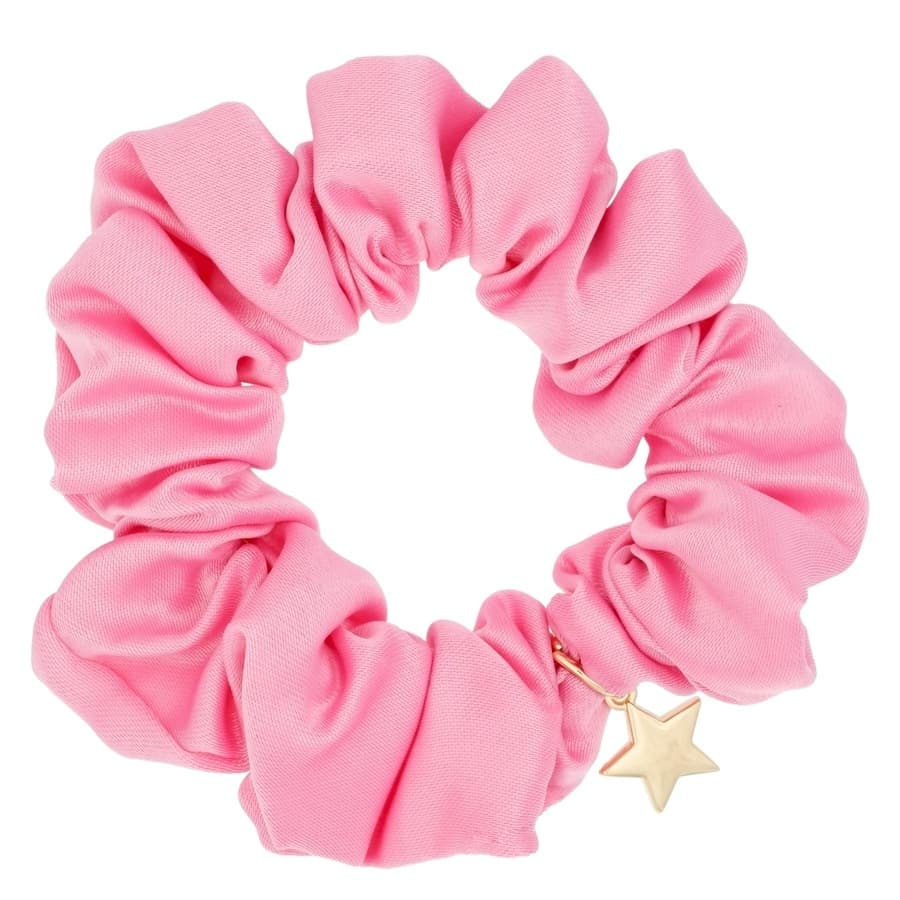 DARK Satin Scrunchie ─ Bubblegum Pink