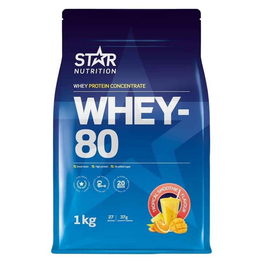 Star Nutrition Whey-80 Tropical Smoothie 1000g