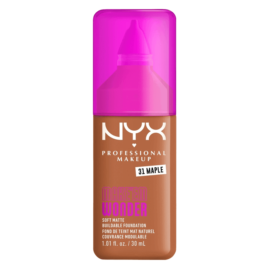NYX Professional Makeup Make Em Wonder Foundation 31 Maple 25ml