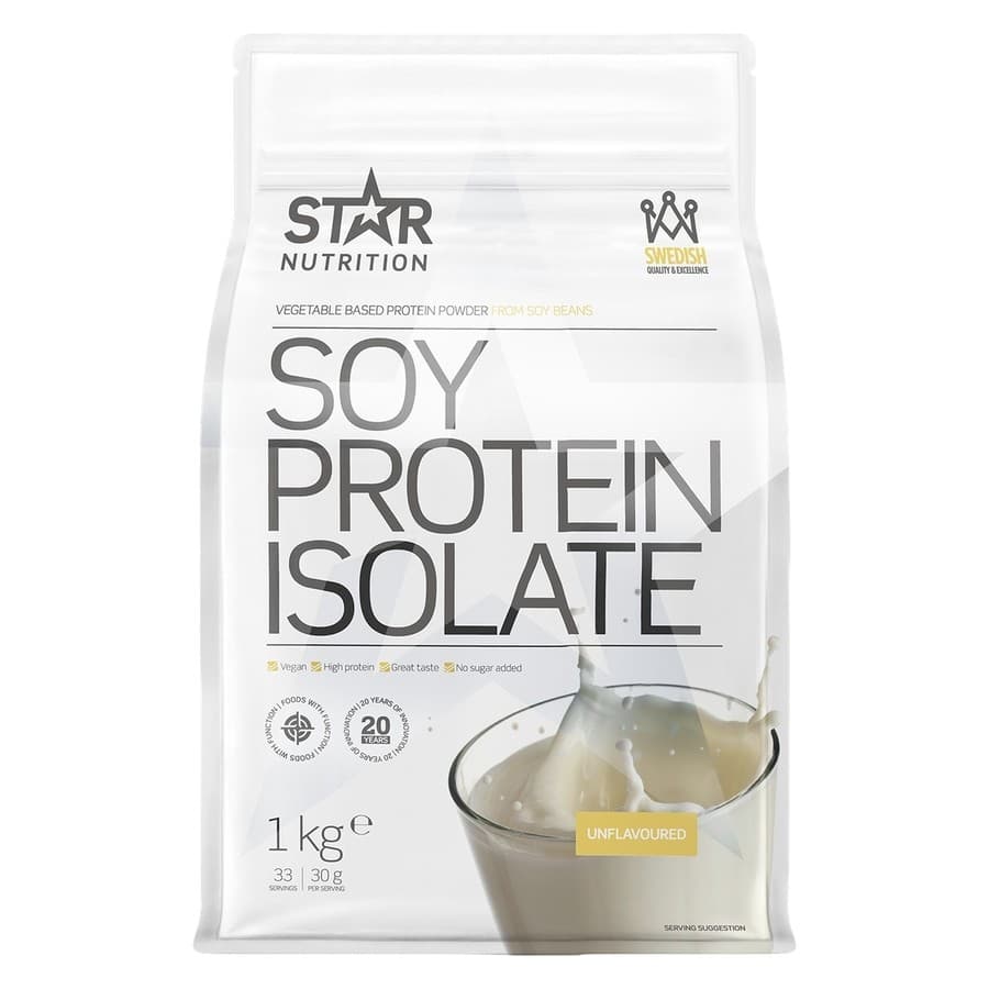 Star Nutrition Soy Protein Isolate Natural 1000g