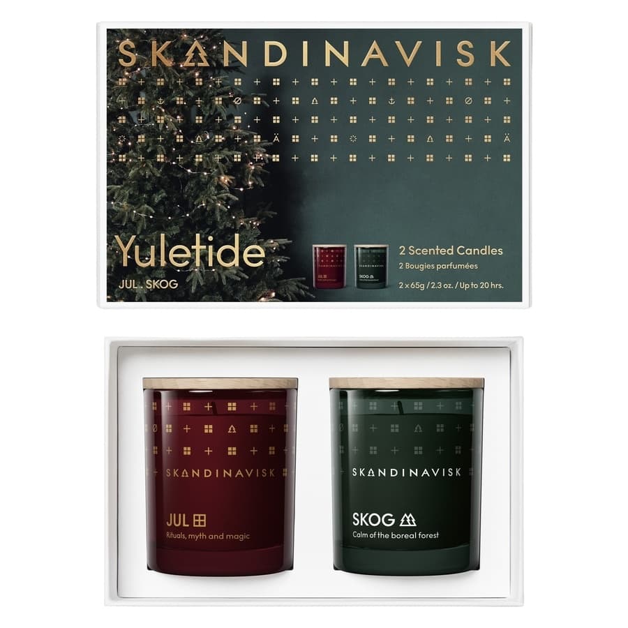Skandinavisk Yuletide Scented Candle Gift Set 65 g x 2