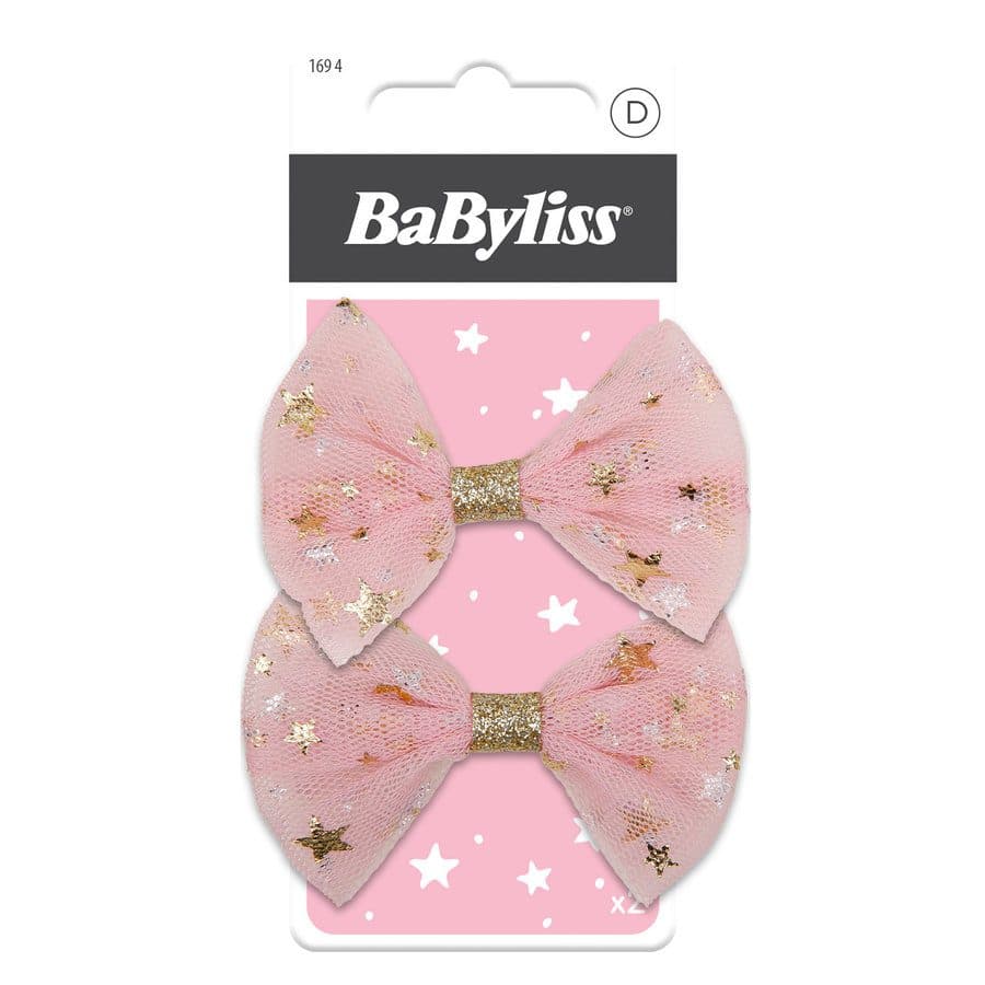 BaByliss Accessories Bow Clips for Kids 2 kpl
