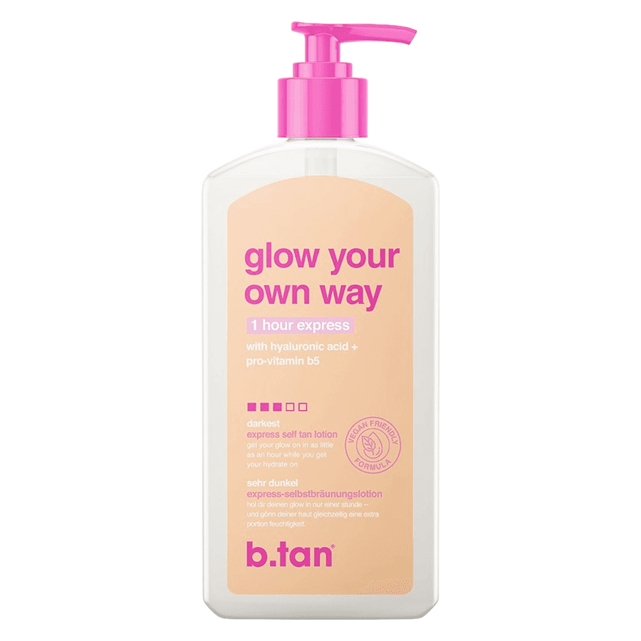 b.tan Glow Your Own Way Express Self Tan Lotion 237ml