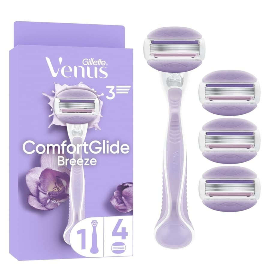 Gillette Venus ComfortGlide Breeze Razor 4 kpl
