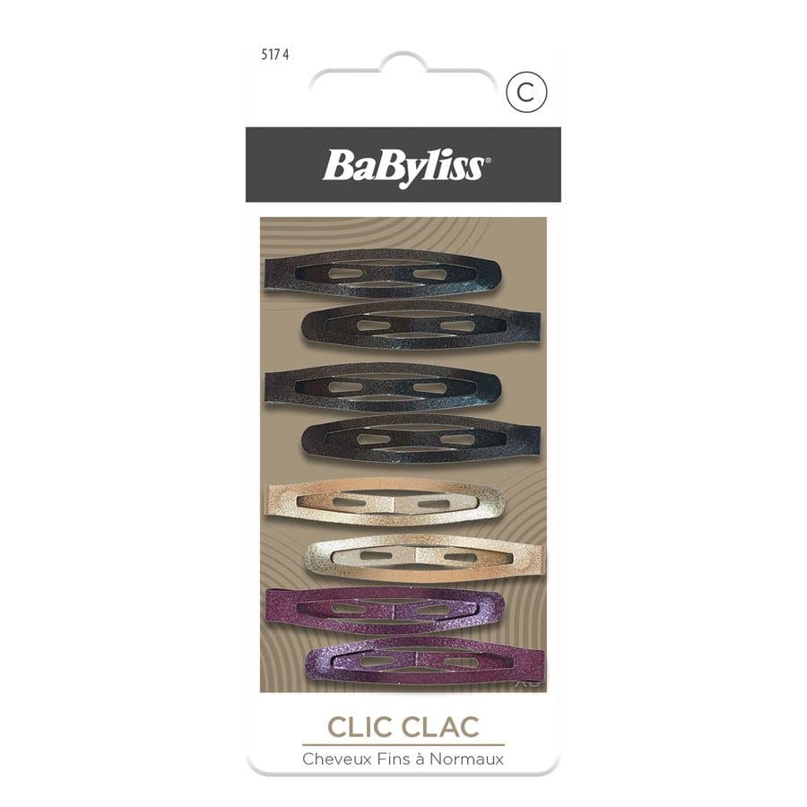 BaByliss Accessories Oval Clip 8 kpl