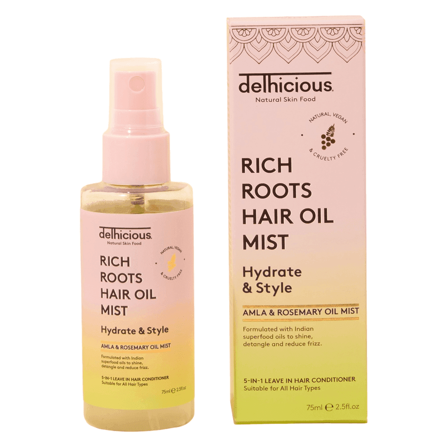 Delhicious Rich Roots 5-in-1 Hair Oil Mist Leave In Conditioner 7